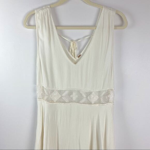Free People Summer Feeling Dress Ivory — Coastal Cowgirl Cottagecore - Picture 3 of 9